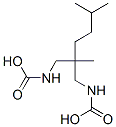 Dicarbamic acid 2-isopentyl-2-methyltrimethylene ester Structure