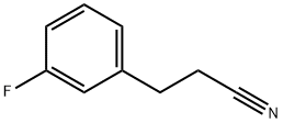 3-(3-FLUOROPHENYL)PROPANENITRILE Structure