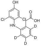 254762-27-1 4Hydroxy Diclofenac-D4 (Major)