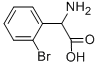 아미노산(2-브로모페닐)아세트산 구조식 이미지