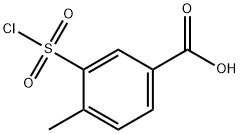 3-chlorosulfonyl-4-methyl-benzoic acid Structure