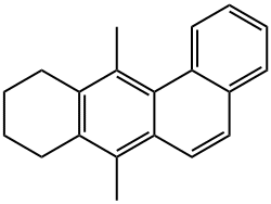 8,9,10,11-Tetrahydro-7,12-dimethylbenz[a]anthracene Structure