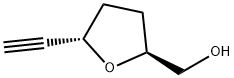 2-푸란메탄올,5-에티닐테트라하이드로-,(2S,5S)-(9CI) 구조식 이미지