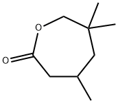 4,6,6-триметилоксепан-2-он структурированное изображение