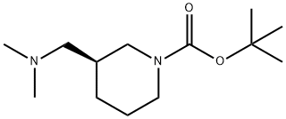 (S)-3-(Dimethylaminomethyl)-N-Boc-piperidine Structure