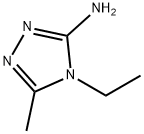 4H-1,2,4-Triazol-3-amine,4-ethyl-5-methyl- Structure