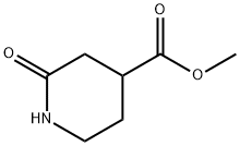 Methyl 2-oxopiperidine-4-carboxylate Structure