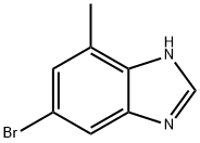 6-BROMO-4-METHYL-1H-BENZOIMIDAZOLE Structure