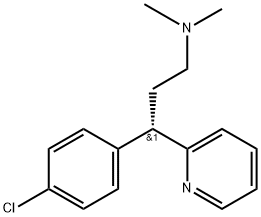 DEXCHLORPHENIRAMINE 구조식 이미지