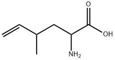 2-Amino-4-methyl-5-hexenoic acid Structure