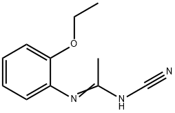 Ethanimidamide, N-cyano-N-(2-ethoxyphenyl)- (9CI) Structure