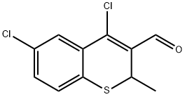 4,6-DICHLORO-2-METHYL-2H-1-BENZOTHIINE-3-CARBALDEHYDE 구조식 이미지