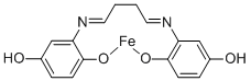 n,n'-ethylenebis(5-hydroxysalicylideneiminato)iron(ii) Structure