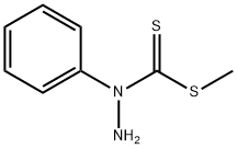 2-페닐디티오카르바즈산메틸에스테르 구조식 이미지