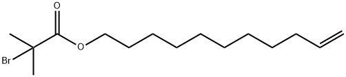 10-Undecenyl 2-broMoisobutyrate Structure