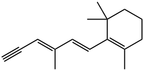 1,3,3-TriMethyl-2-[(1E,3E)-3-Methyl-1,3-hexadien-5-ynyl]-cyclohexane 구조식 이미지
