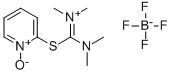 2-(1-Oxy-pyridin-2-yl)-1,1,3,3-tetramethylisothiouronium tetrafluoroborate 구조식 이미지