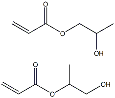 Hydroxypropyl acrylate Structure