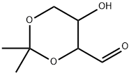 1,3-Dioxane-4-carboxaldehyde, 5-hydroxy-2,2-dimethyl- (9CI) 구조식 이미지