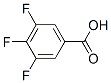 3,4,5-TRIFLUOROBENZOIC ACID 구조식 이미지