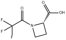 2-아제티딘카르복실산,1-(트리플루오로아세틸)-,(2S)-(9CI) 구조식 이미지