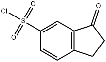 3-옥소-5-인단설포노일클로라이드 구조식 이미지