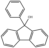 9-Phenyl-9-fluorenol 구조식 이미지