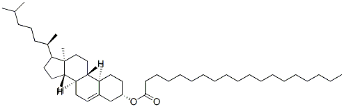 [(3S,8S,9S,10R,13R,14S)-10,13-dimethyl-17-[(2R)-6-methylheptan-2-yl]-2,3,4,7,8,9,11,12,14,15,16,17-dodecahydro-1H-cyclopenta[a]phenanthren-3-yl] nonadecanoate Structure