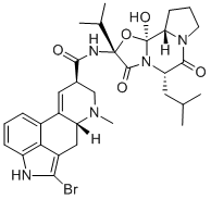 Bromocriptine 구조식 이미지