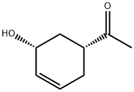 Ethanone, 1-[(1R,5R)-5-hydroxy-3-cyclohexen-1-yl]- (9CI) 구조식 이미지