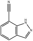 1H-인다졸-7-탄소니트릴 구조식 이미지