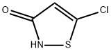 5-chloro-3-hydroxyisothiazole Structure