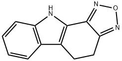 5,10-DIHYDRO-4H-1,2,5-OXADIAZOLO[3 4-A]CARBAZOLE Structure