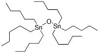 hexapentyldistannoxane Structure