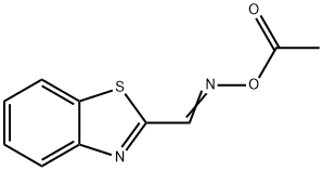 2-벤조티아졸카르복스알데히드,O-아세틸옥심(9CI) 구조식 이미지