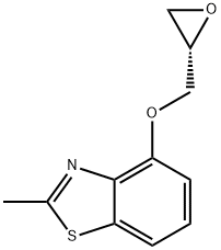 벤조티아졸,2-메틸-4-[(2S)-옥시라닐메톡시]-(9CI) 구조식 이미지