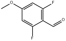 2,6-DIFLUORO-4-METHOXYBENZALDEHYDE Structure