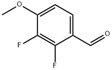2,3-Difluoro-4-methoxybenzaldehyde Structure