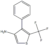 4-фенил-5-(трифторметил)тифоен-3-амин структурированное изображение
