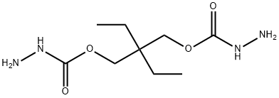 디카르바즈산2,2-디에틸트리메틸렌에스테르 구조식 이미지