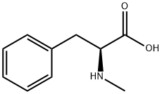 N-Methyl-L-phenylalanine 구조식 이미지