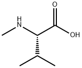 N-ME-DL-VAL-OH HCL 구조식 이미지