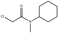 2-클로로-N-사이클로헥실-N-메틸아세트아마이드 구조식 이미지