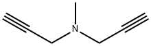 2-Propyn-1-amine,N-methyl-N-2-propyn-1-yl- Structure