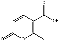 6-METHYL-2-OXO-2H-PYRAN-5-CARBOXYLIC ACID Structure