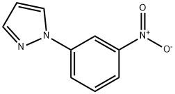 1-(3-nitrophenyl)-1H-pyrazole Structure