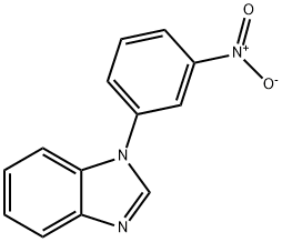 1-(3-니트로페닐)-1H-1,3-벤조디아졸 구조식 이미지