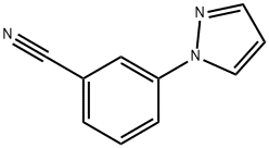 3-(1H-PYRAZOL-1-YL)BENZONITRILE Structure