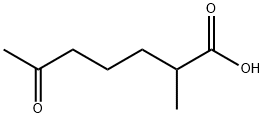 2-METHYL-6-OXO-HEPTANOIC ACID Structure