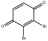 2,3-Dibromo-1,4-benzoquinone Structure